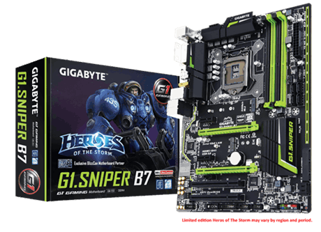 Mainboard Gigabyte G1.Sniper B7 Socket LGA1151 _618S